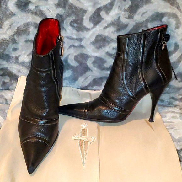 Cesare Paciotti Ankle Boots 3inch Hill 